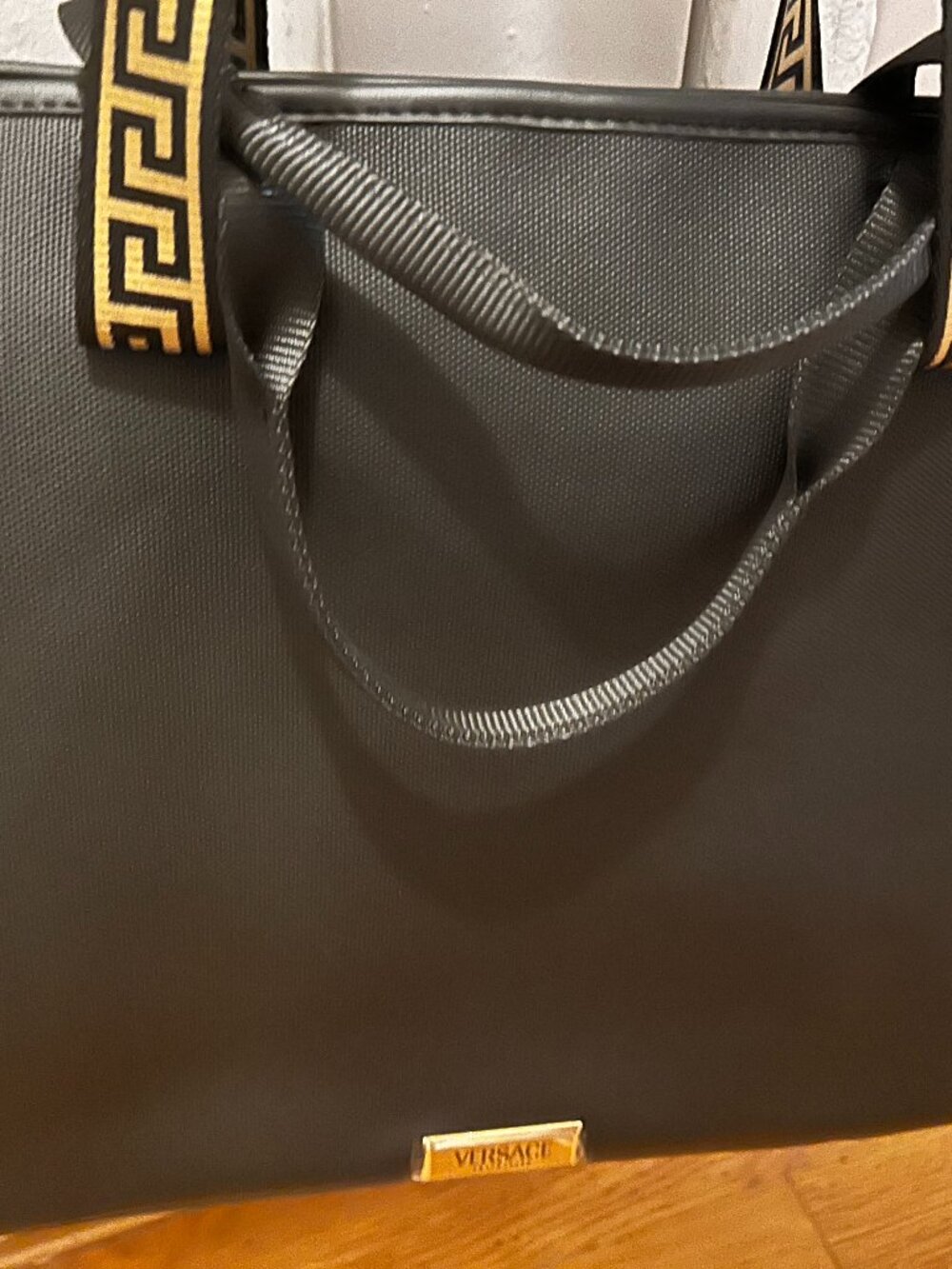 Versace duffel bag
